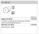 Somfy Adapterset für Achtkantwelle SW 60