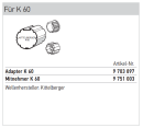 Somfy Adapterset für Profilwelle K 60 Kittelberger