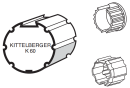 Somfy Adapterset für Profilwelle K 60 Kittelberger